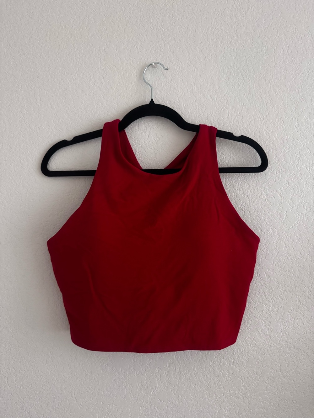 Athleta Conscious Crop Tank XL Red